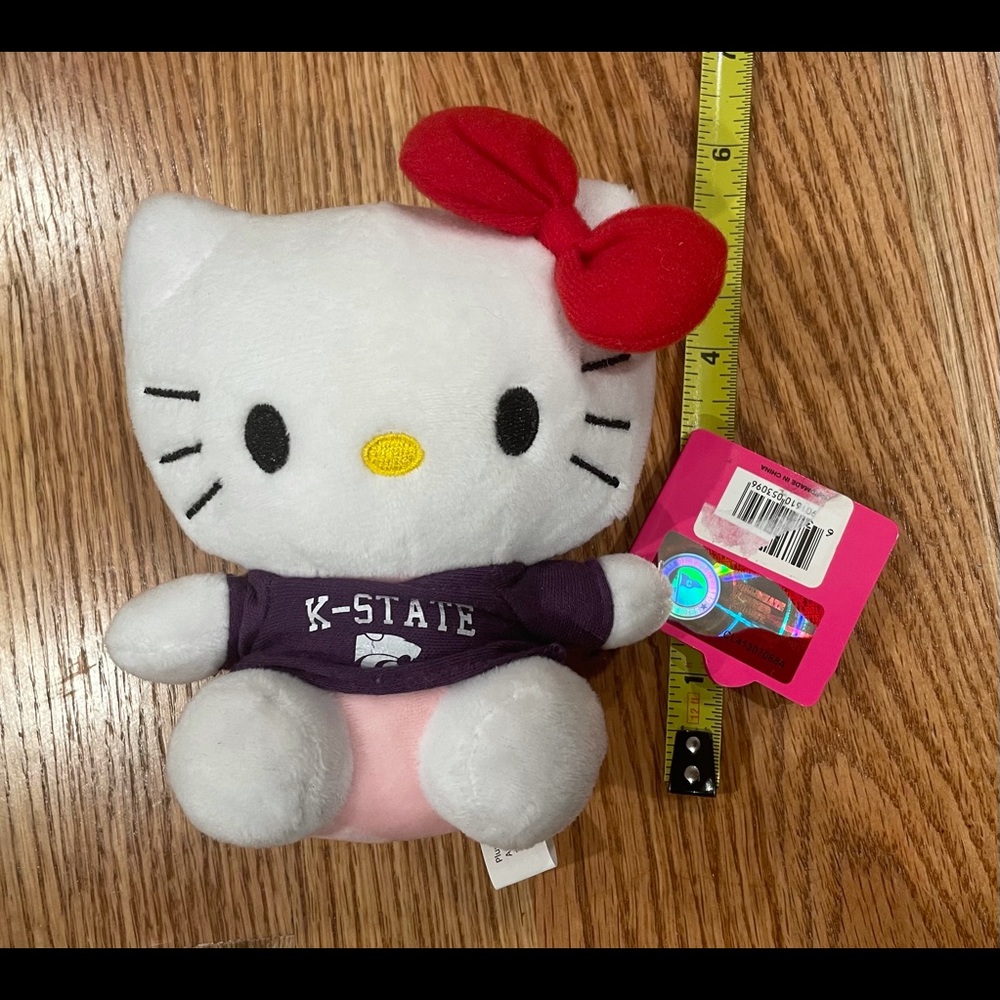 Kansas State Hello Kitty plush